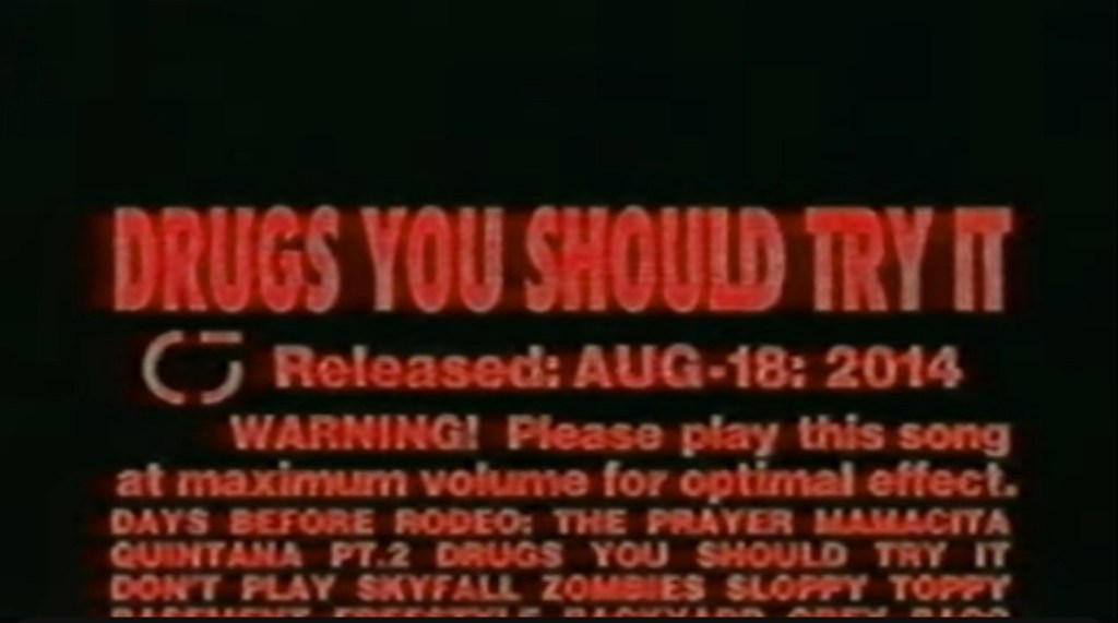 NEW VIDEO: Travis Scott “Drugs You Should Try It”