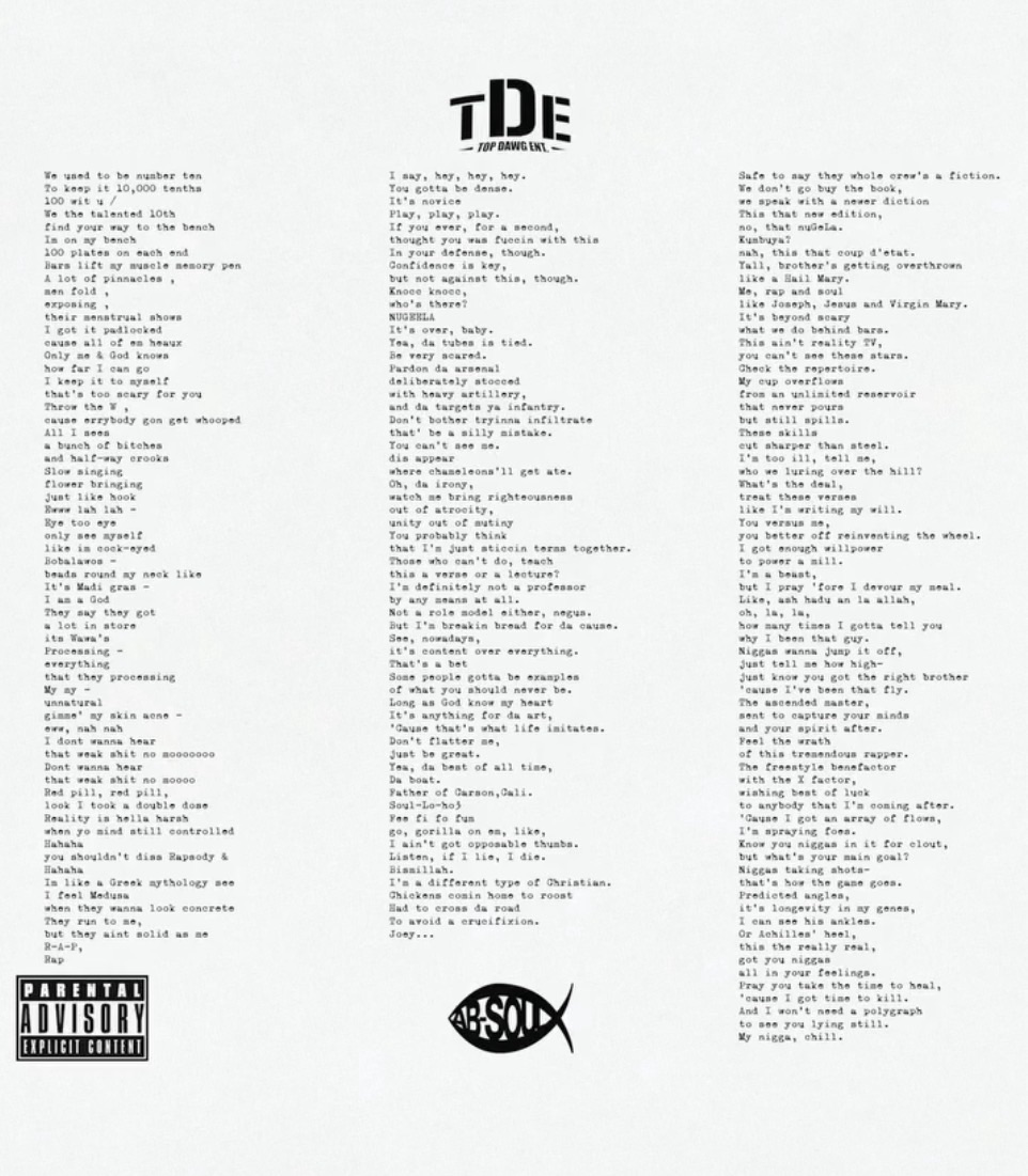 NEW MUSIC: AB-SOUL ft. JOEY BADA$$ & RAPSODY “NU-GEE-LA”