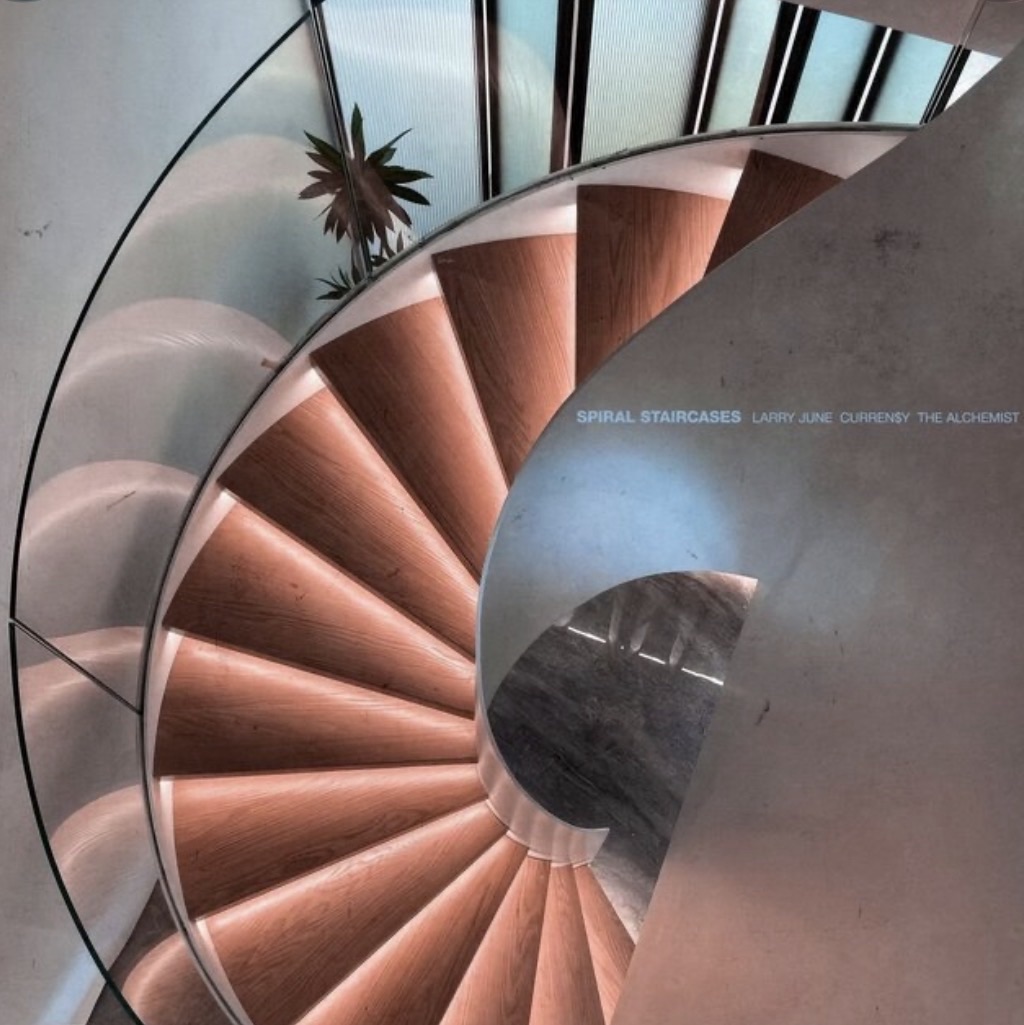 NEW ALBUM: Larry June, CurrenSy & The Alchemist “Spiral Staircases”
